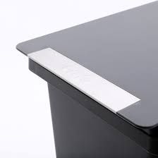 Thùng rác Fitis Compact Xám Xám 33 x 23 x 43 cm 20L