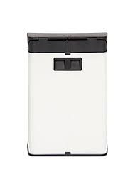 Thùng rác FITIS - Đạp vuông nhỏ - Inox mờ 15L 30 x 26 x 44 (cm) SPS1-901