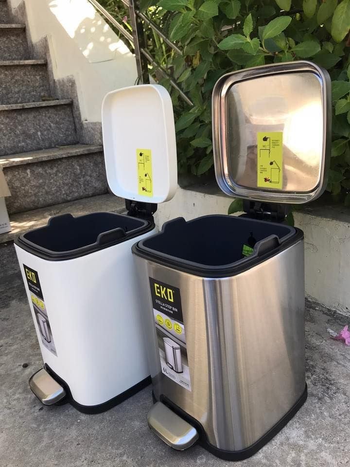 Thùng rác inox Mini EKO 6L