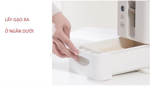 Thùng gạo Nhật 6 Kg