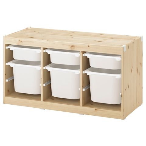 Kệ đồ chơi IKEA TROFAST 6 hộc