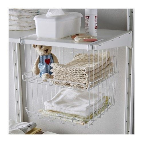 Giỏ móc cạnh tủ Ikea Observator