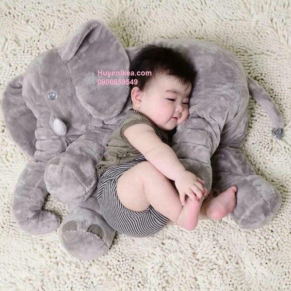 Voi bông IKEA JATTESTOR 60cm