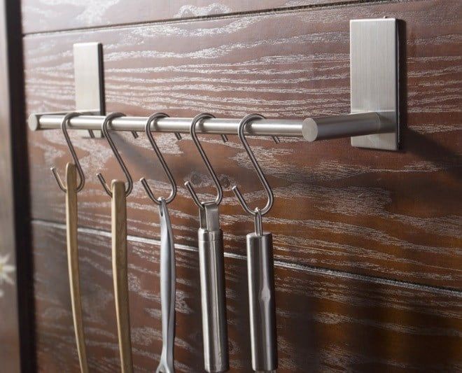 Thanh treo inox dán kính 3M 55cm chịu lực 3kg