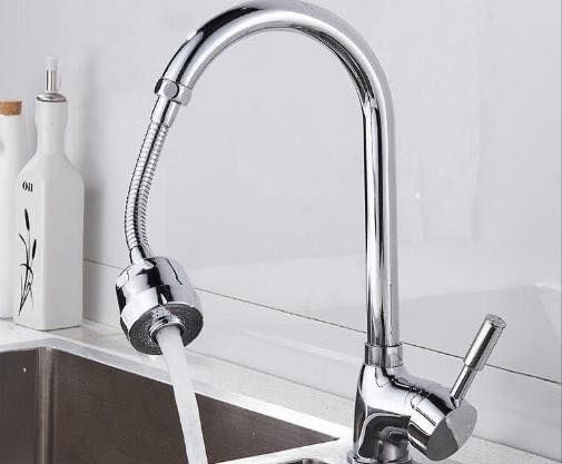 Vòi nước INOX nối dài 16cm