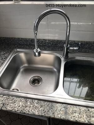 Vòi nước INOX nối dài 16cm