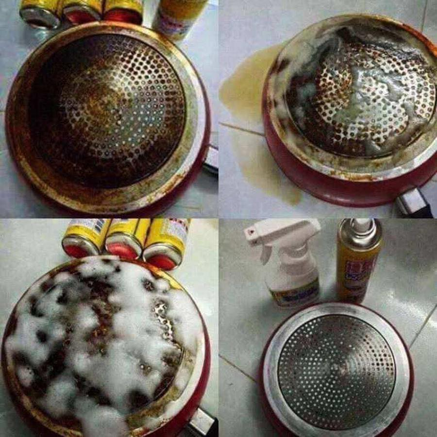 Chai Xịt khử mảng bám dầu mỡ Rinrei 330ml - Nhật bản VÀNG