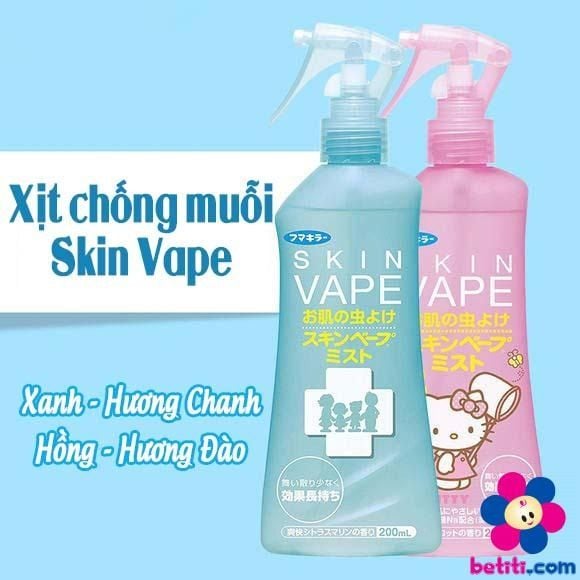 Xịt Chống Muỗi Và Côn Trùng Nhật Bản Skin Vape