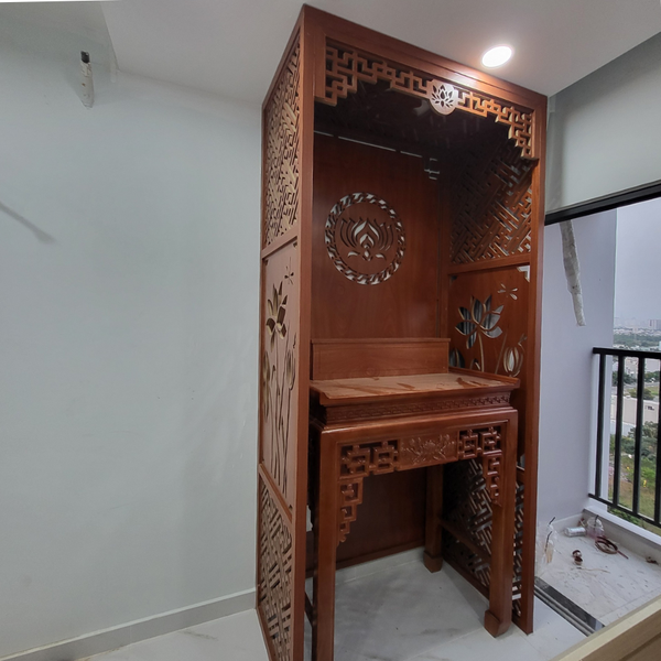  Hoa văn cnc bàn thờ PT121 