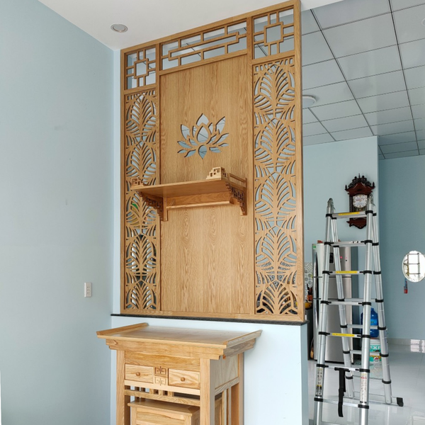  Vách ngăn bàn thờ treo VTT11 