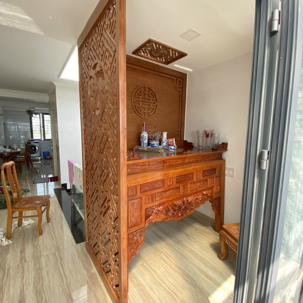  Vách bàn thờ đẹp PT131 