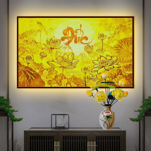  Đèn tranh chữ Đức DNC09 