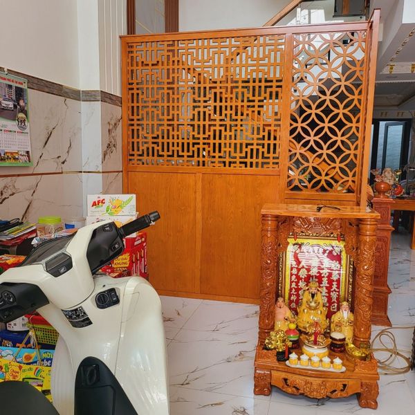  Vách bàn thờ thần tài VOD11 