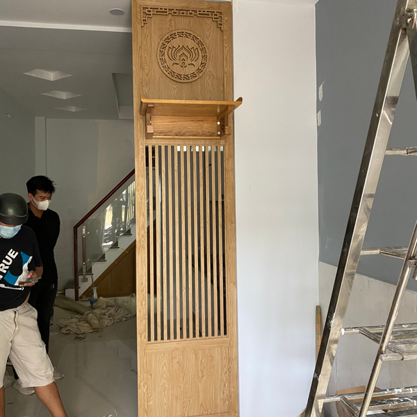  Vách ngăn bàn thờ treo VTT16 