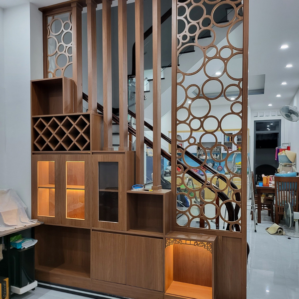  Lam gỗ cầu thang LG18 