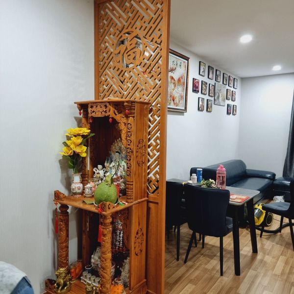  Vách ông địa gỗ công nghiệp VOD01 