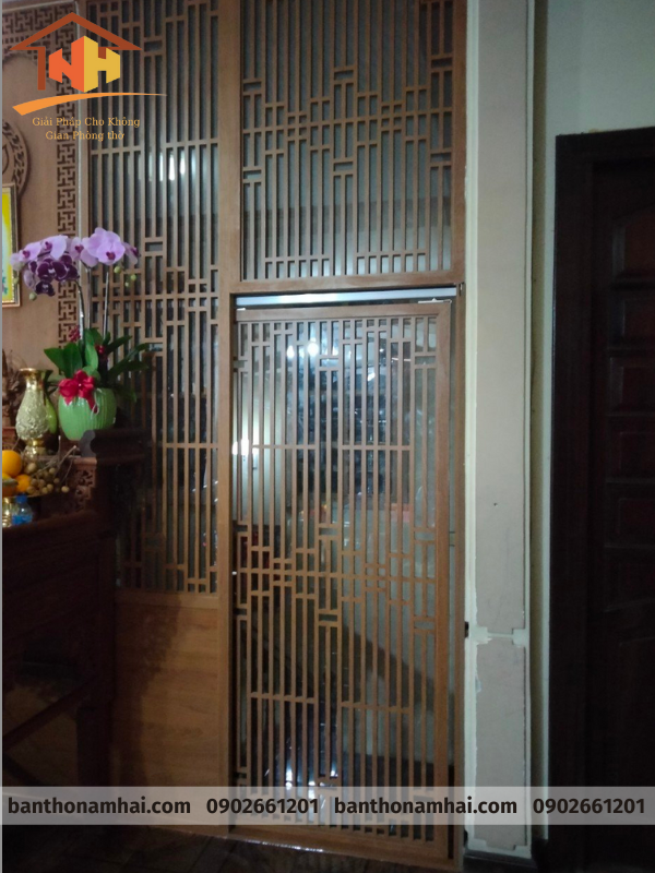 Vách cửa lùa CL17