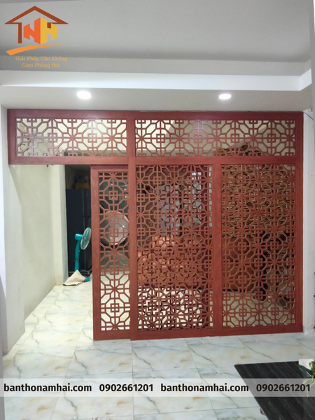  Vách cửa lùa cnc CL18 