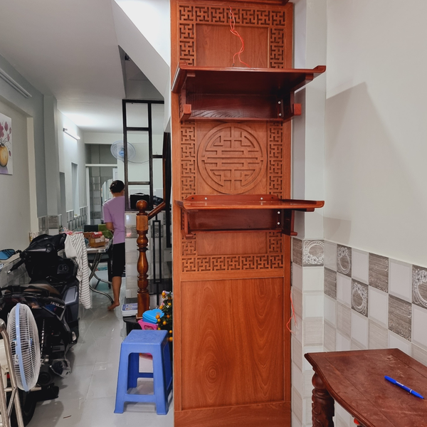  Vách ngăn bàn thờ treo VTT20 
