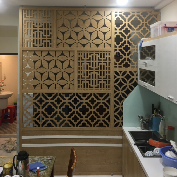  Vách ngăn cnc phòng khách PK21 