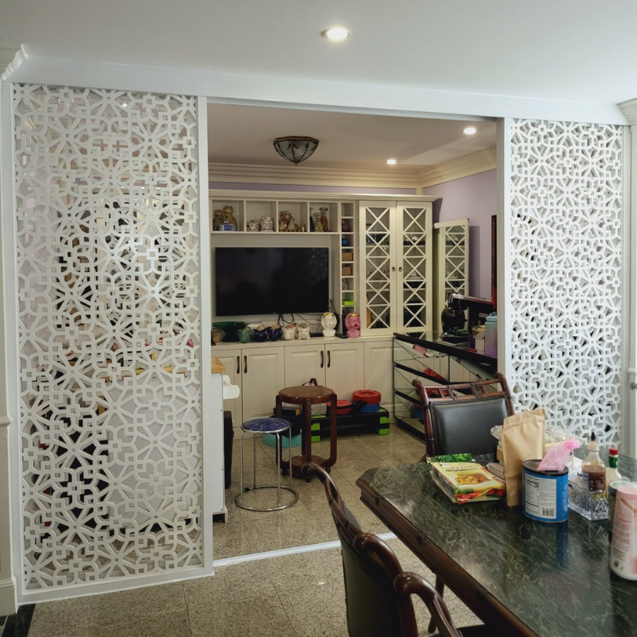 Vách ngăn cửa lùa CL40