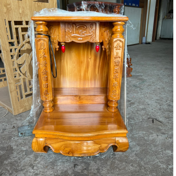  Bàn thờ ông địa gỗ gõ Phúc - Lộc - Thọ ODG01 