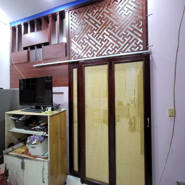  Vách cửa lùa kết hợp CL13 