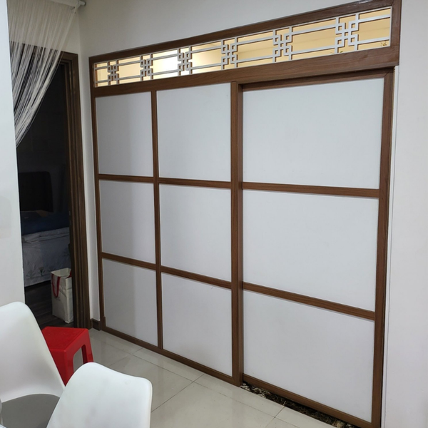  Vách cửa lùa ngăn phòng CL08 