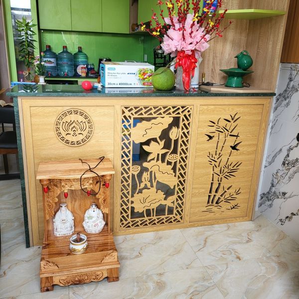  Vách bàn thờ ông địa VOD27 