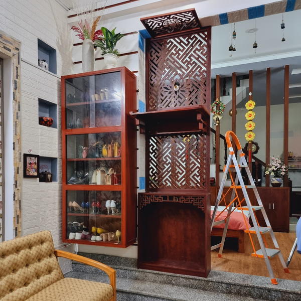  Vách ngăn bàn thờ treo VTT30 