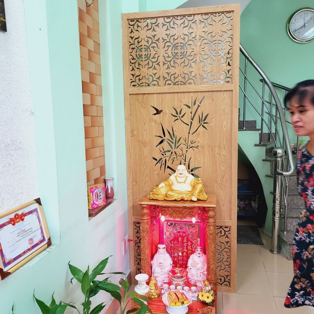 Vách ngăn sau bàn ông địa VOD33