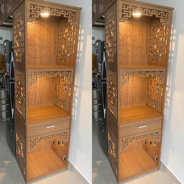  Tủ thờ 3 tầng CNC TTC33 