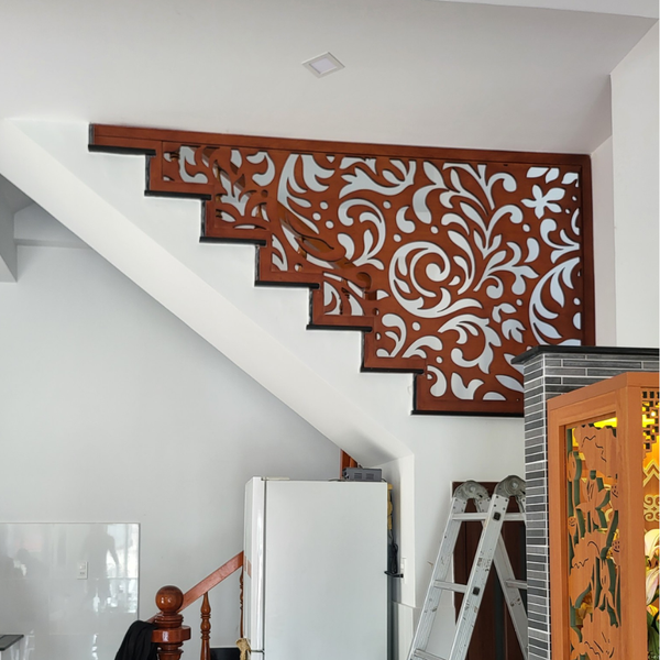  Vách ngăn chiếu nghỉ cầu thang CN01 