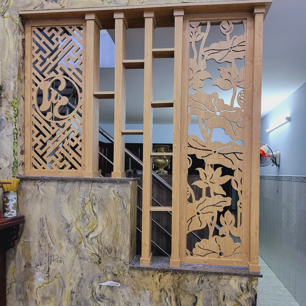  Vách cnc phòng khách PK38 