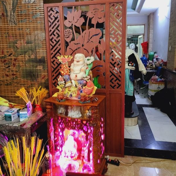  Vách hoa sen ông địa VOD35 