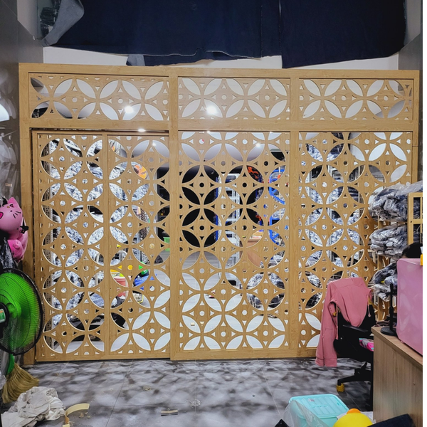  Vách cnc dạng cửa lùa CL03 
