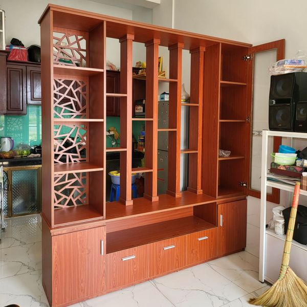  Tủ kệ trang trí phòng khách TK10 