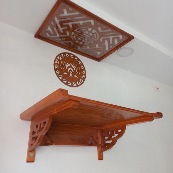  Bàn thờ treo tường kiểu dáng độc đáo MS15 