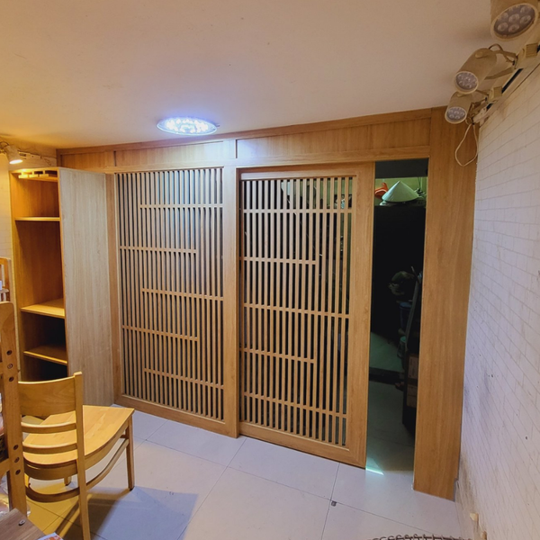  Vách cửa lùa phong cách nhật bản CL07 