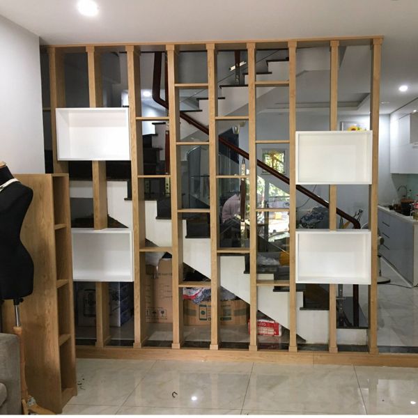  Lam gỗ ngăn phòng khách LG49 