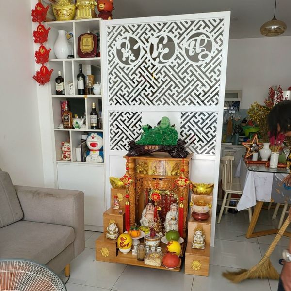  Vách ông địa sơn trắng VOD52 