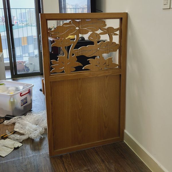  Vách ngăn bàn thờ ông địa VOD60 