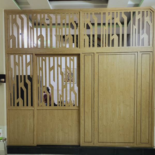  Vách cửa lùa mdf melamine CL11 