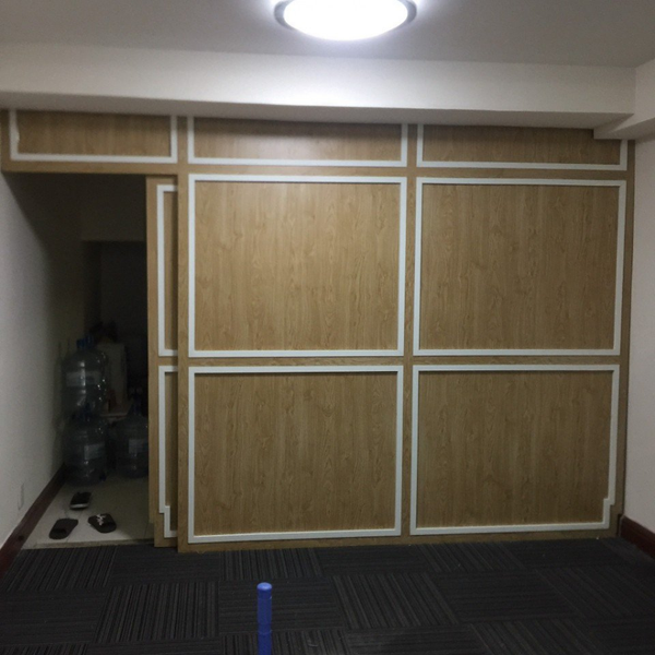  Vách ngăn cửa lùa gỗ CL20 