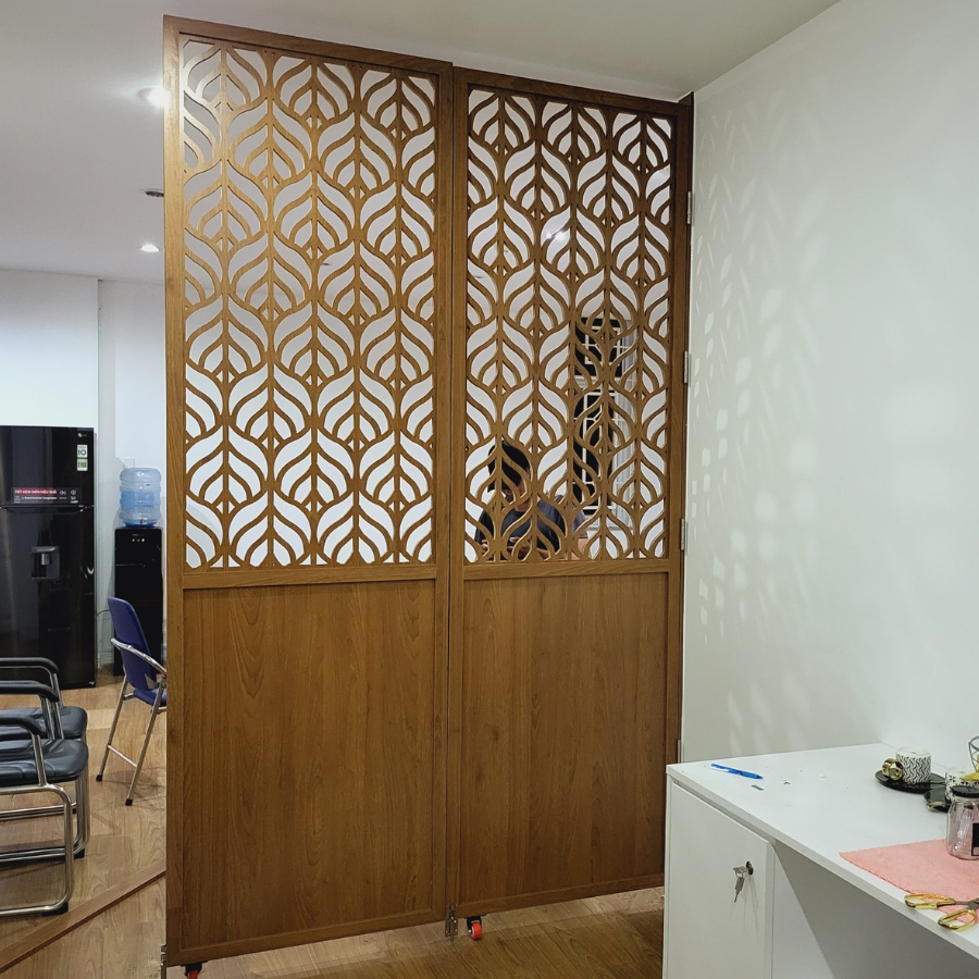 Vách ngăn phòng khách và bếp PK75