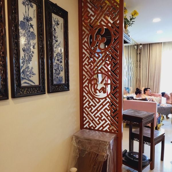  Vách bàn thờ Lộc Phát VOD06 