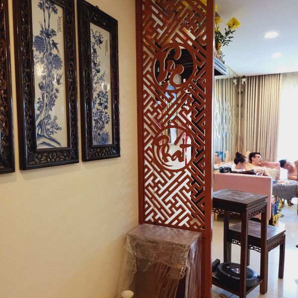  Vách bàn thờ Lộc Phát VOD06 