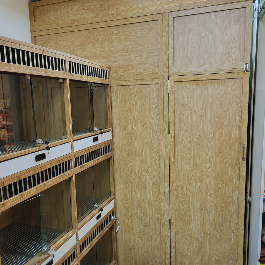 Vách cửa lùa cho phòng máy lạnh CL04