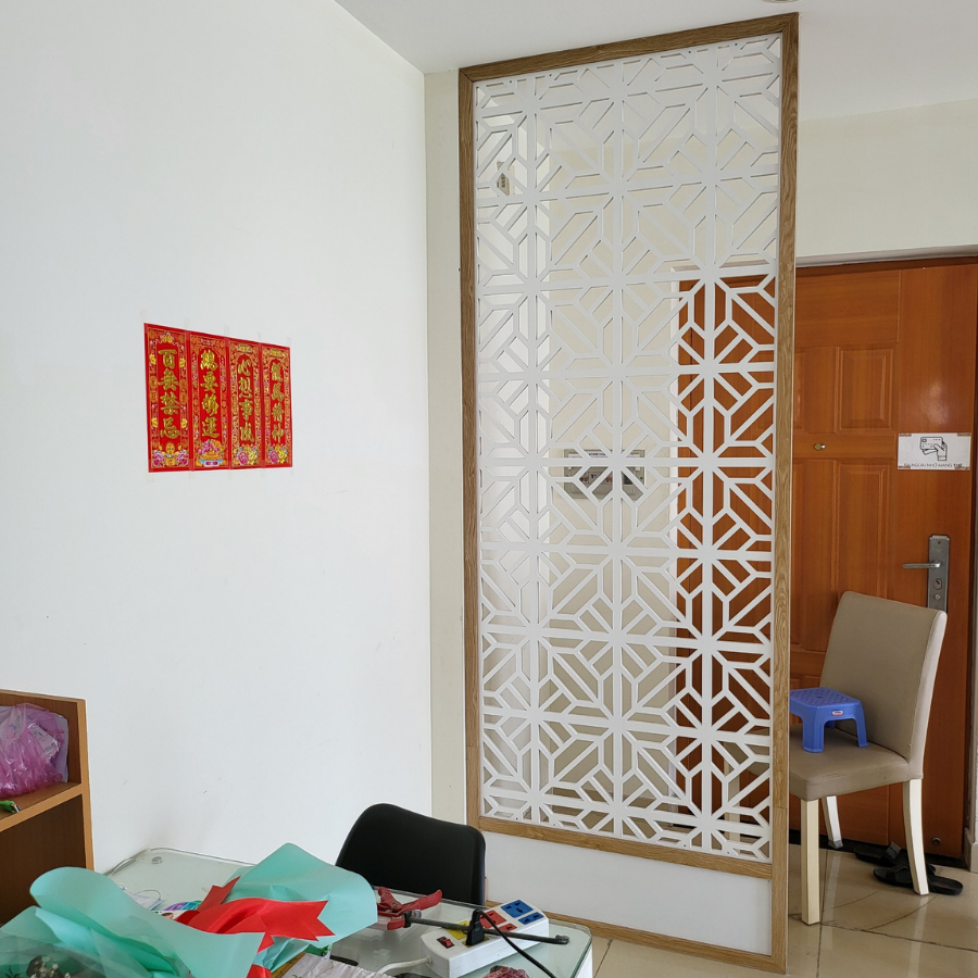 Vách ngăn phòng khách và bếp PK83