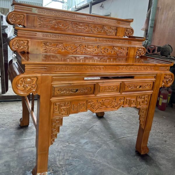  Bàn thờ gỗ tràm 3 tầng GT03 